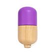 Jucărie din Lemn Kendama Pill – Joc de Îndemânare și Coordonare pentru Copii și Adulți, mov