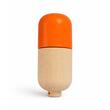 Jucărie din Lemn Kendama Pill – Joc de Îndemânare și Coordonare pentru Copii și Adulți, portocaliu