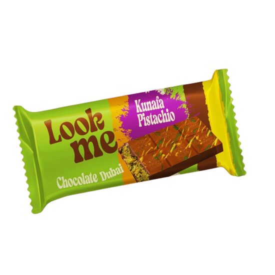 Ciocolata Dubai (cu crema de fistic si cataif) Look Me 55 g