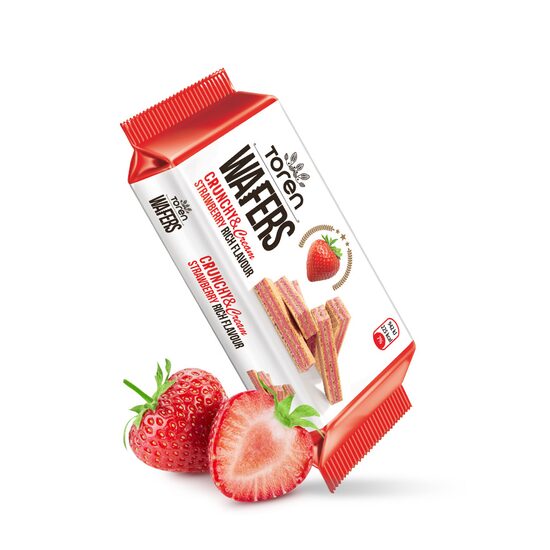 Napolitana cu crema de capsuni Toren, 55g