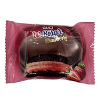 Biscuiți burger marshmallow cu aroma de capsuni 40g