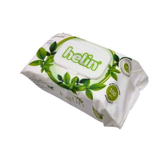 Servetele umede Helin Green Tea, 100 buc.
