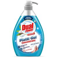 Detergent Concentrat Vase Dual Power cu Bicarbonat si Salvie 1000 Ml
