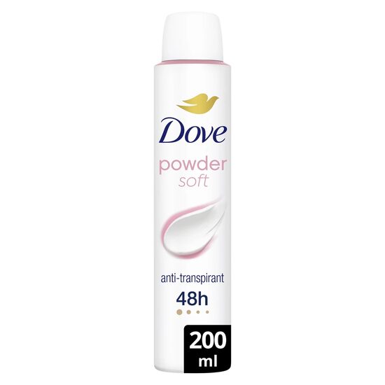 Spray deodorant antiperspirant DOVE Powder Soft, 200ml