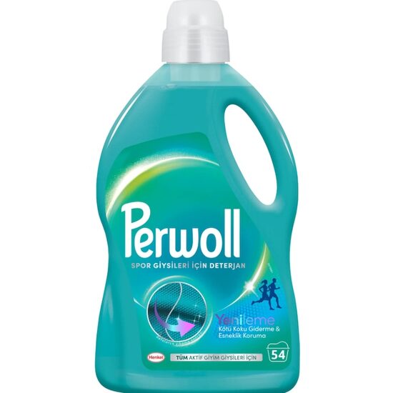 Detergent Lichid pentru rufe Perwoll 2.97 L Sport & Refresh, 54 spalari