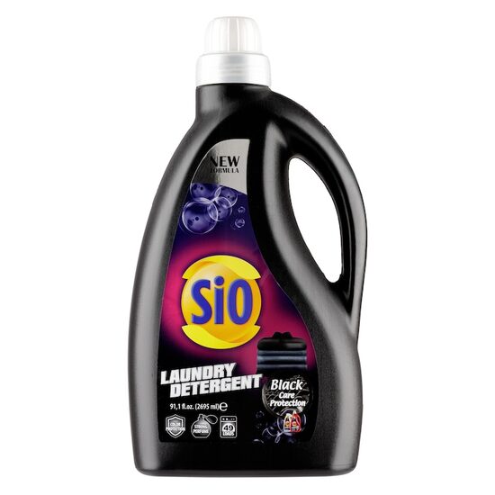Detergent automat lichid pentru rufe negre Sio, 2.695ml