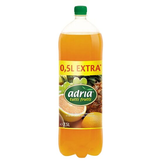 Bautura Carbogazoasa Tutti Frutti, Adria, 2.5 L,SGR
