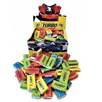 Guma de mestecat TURBO cu imagini, 100 buc
