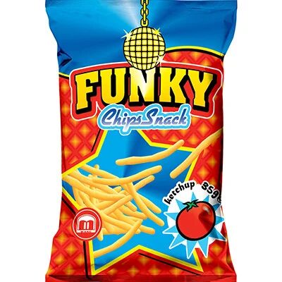 Snack Funky cu aroma de ketchup 35g