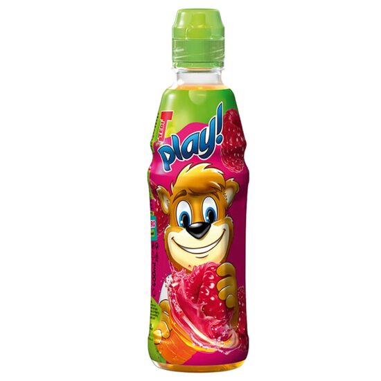 Suc Tedi Play Morcov, Zmeură și Lămâie – Gust vesel, plin de vitamine!, 400 ml