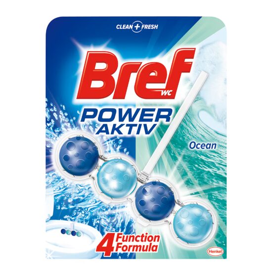 Odorizant toaleta Bref Power Aktiv Ocean, 50 g