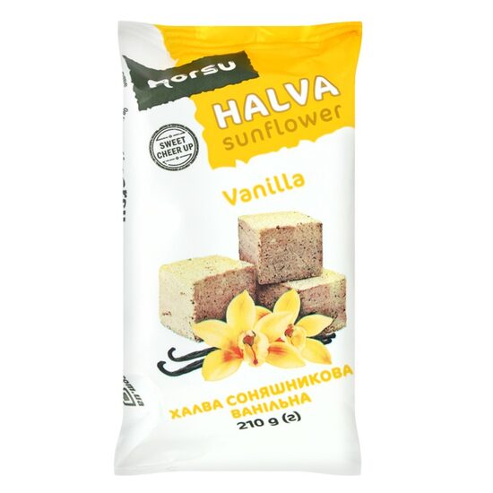 Halva cu aroma de vanilie Norsu, 210 g