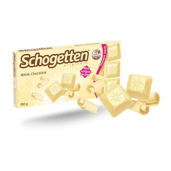 Tableta de ciocolata alba Schogetten, 100g