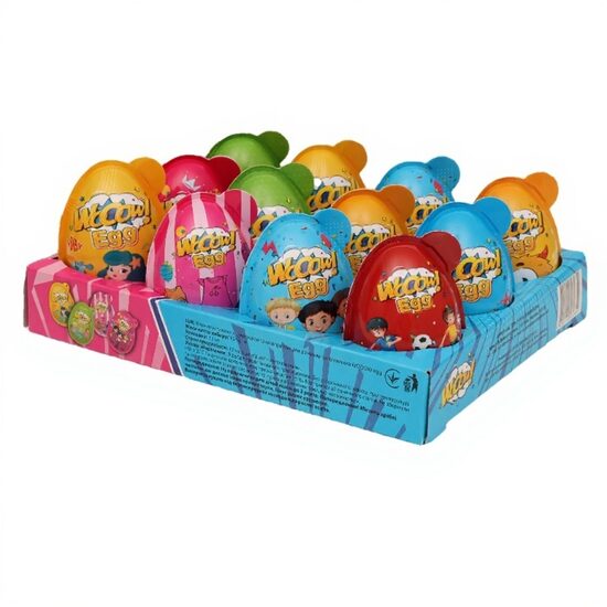 WOOOW EGG – Ou cu Surpriză pentru Fete/Băieți, 15g | Dulce și Distractiv