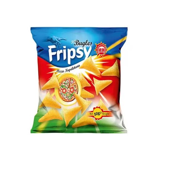 Snacksuri Fripsy cu aroma de pizza 50g