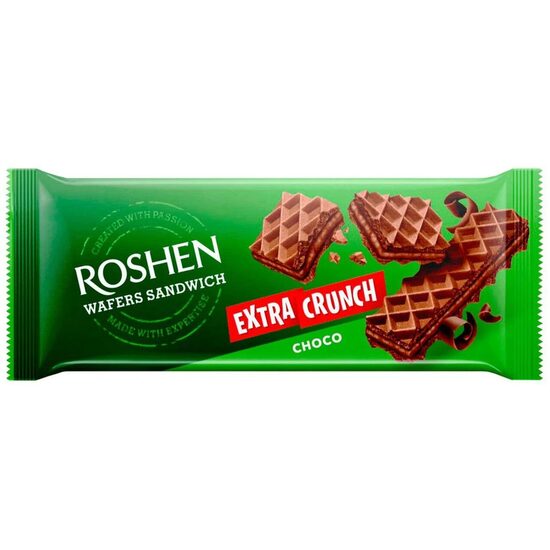 Napolitane Roshen Wafers Sandwich Crunch choco, 142g