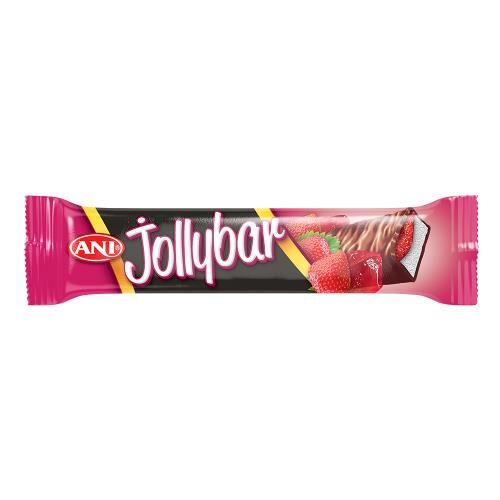 Baton Ani Jolly Bar cu crema de capsuni, 22g