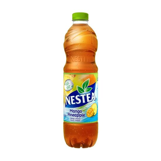 Bautura racoritoare Ice Tea cu aroma de mango si ananas Nestea, 1.5L, SGR
