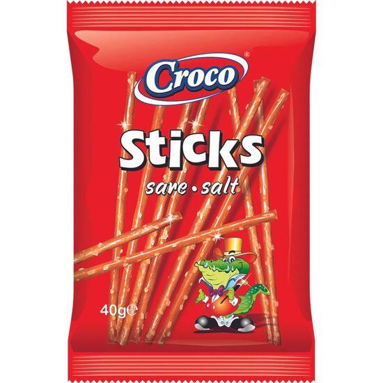 Sticksuri cu sare Croco, 40g