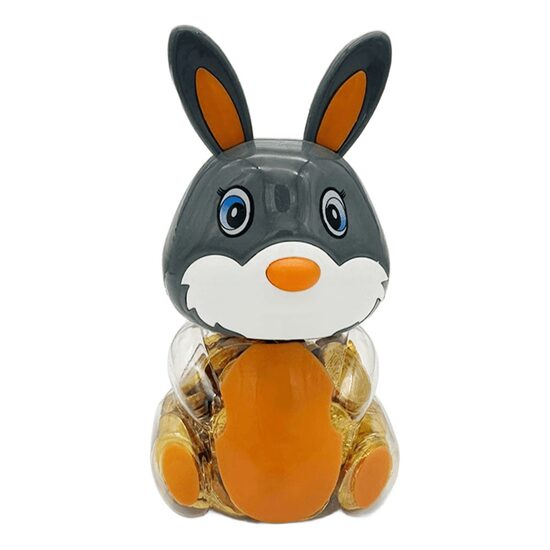 Banuti de ciocolata Animal Rabbit, 2.5g, 100 bucati cutie