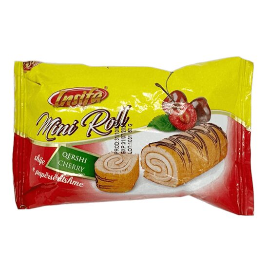Rulada Mini Roll Insifa cu crema cirese 50g