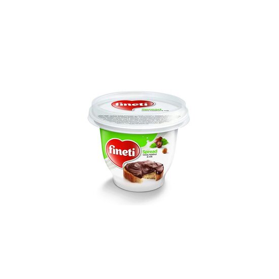 Crema tartinabila Fineti cu cacao, alune de padure si lapte 200g