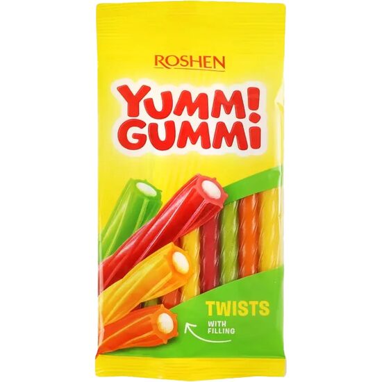Jeleuri Roshen Yummi Gummi Twists, 70g