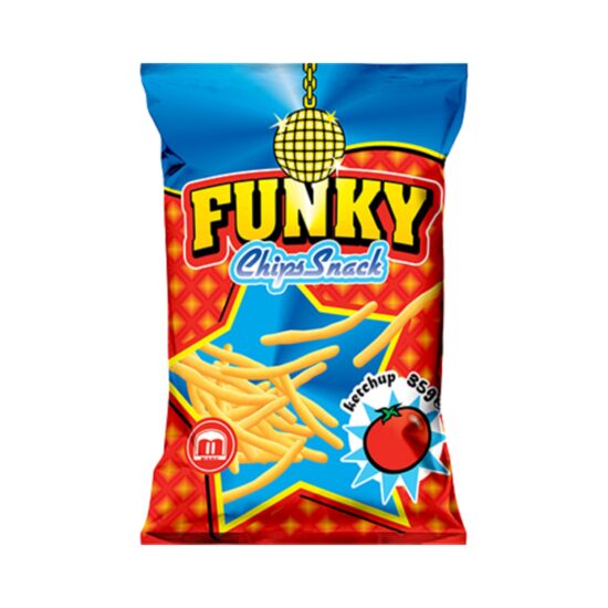 Snack Funky cu aroma de ketchup 95g