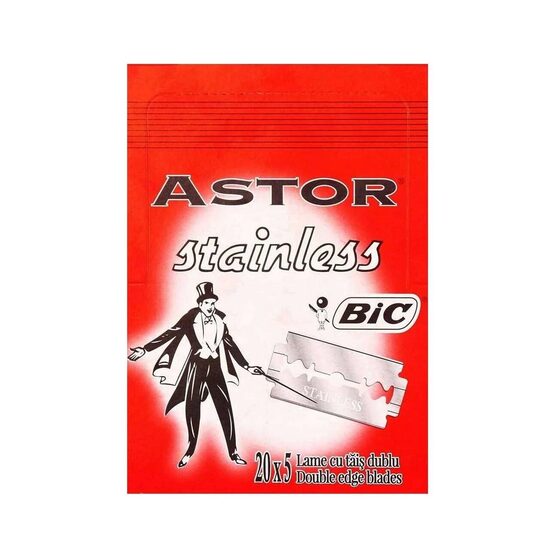 Set Lame Barbierit Bic Astor Stainless, 100 Bucati