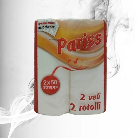 Prosop Bucatarie 2 straturi, 50 foi, 2 role, Pariss