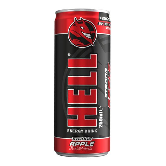 Bautura energizanta Hell Apple Strong, doza, 250ml, SGR