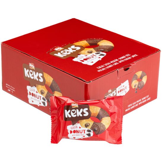 Prajitura Bifa keks mozaic Donut cu crema de cacao 35g