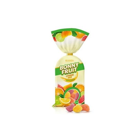 Jeleuri cu Gust de Fructe Citrice Mixte Roshen Bonny Fruit 200g