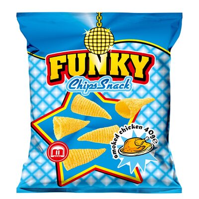 Snack Funky cu aroma de pui 40g