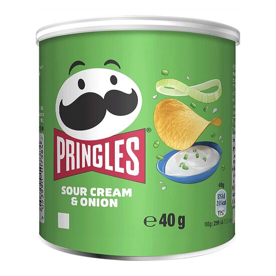 Chipsuri gust de smantana si ceapa Sour Cream&Onion Pringles, 40g