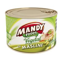 Pateu vegetal cu masline Mandy, 200g