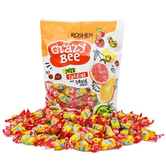Jeleuri Roshen Crazy Bee Jelly Candies 1000g