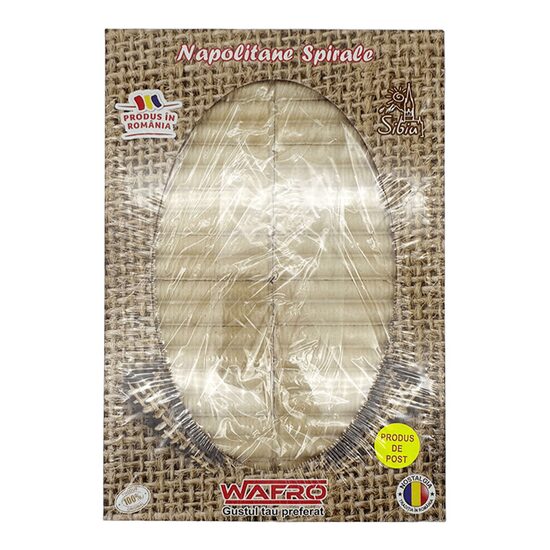 Napolitane spirale cu crema de cacao Morello, vrac, 1,6kg