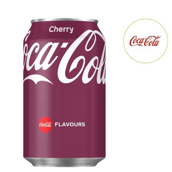 Bautura racoritoare carbogazoasa Coca Cola Cherry, 330ml, SGR