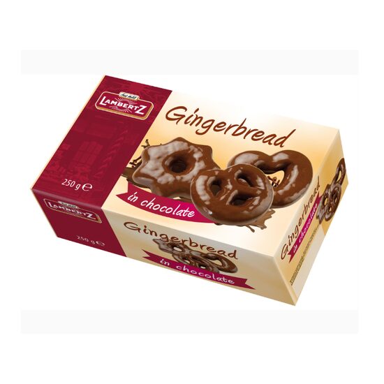 Turta dulce cu ciocolata Gingerbread Lambertz, 250g