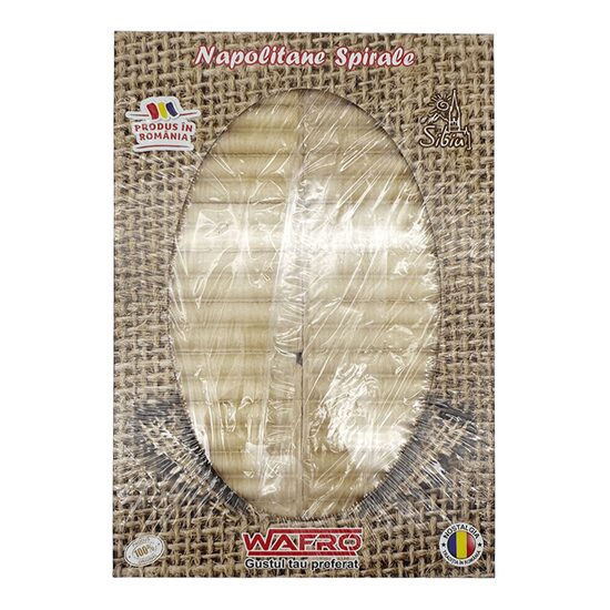 Napolitane spirale cu crema de vanilie Morello, vrac, 1,6kg