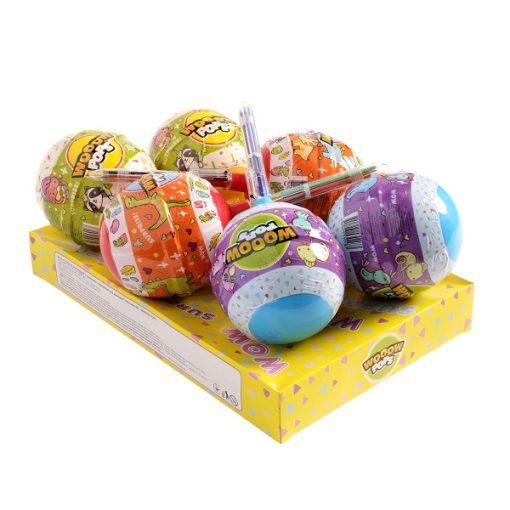 WOOOW POPS – Acadea cu Surpriză, 40g | Gust Dulce și Jucărie Distractivă pentru Copii