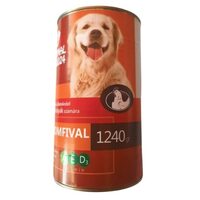 Hrană umedă completă pentru câini adulți cu pui, 1240 grame