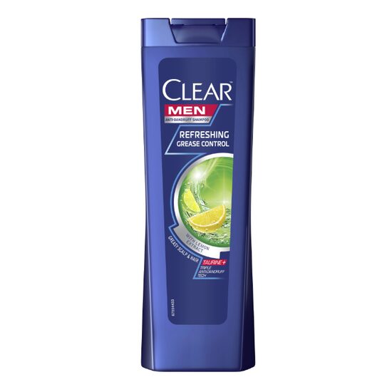 Sampon Clear Men Refreshing Grease Control pentru gras, 400 ml