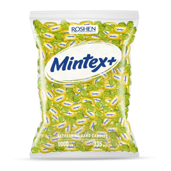 Bomboane Umplute cu Lamaie si Menta Mintex Roshen 1kg