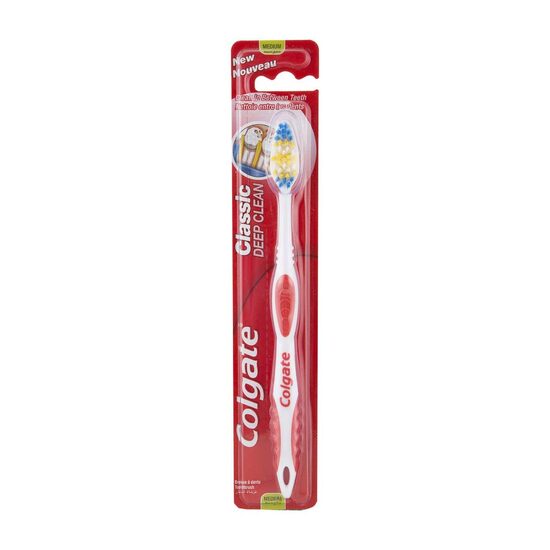 Periuta de dinti medium Colgate Classic Deep Clean