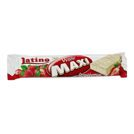 Napolitane Latino Maxi capsuni, 60g