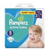 Pampers Active Baby Nr.5 (11-16kg) x 64 buc