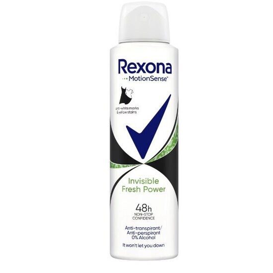 Deodorant spray Rexona Invisible Fresh Power, 150 ml
