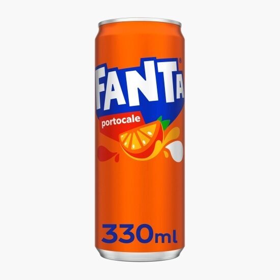 Bautura carbogazoasa Fanta, doza, 330ml, IMP/SGR